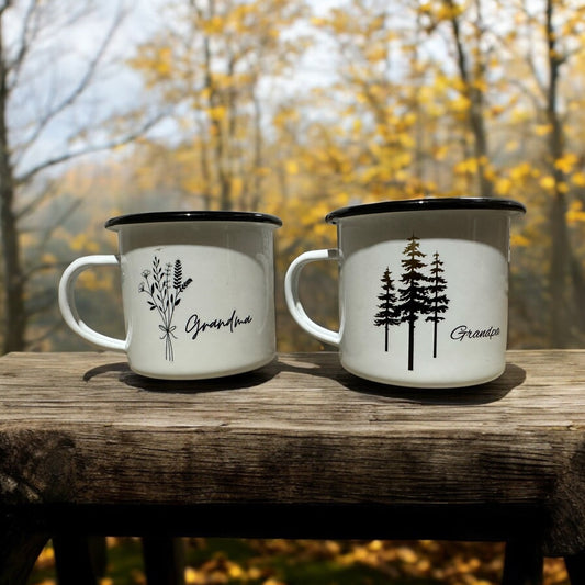 Gramps + Grams Campfire Mugs