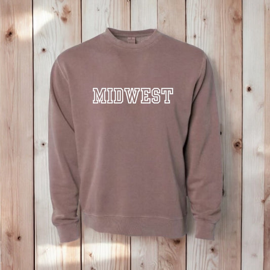 MIDWEST Puff Vinyl Crewneck
