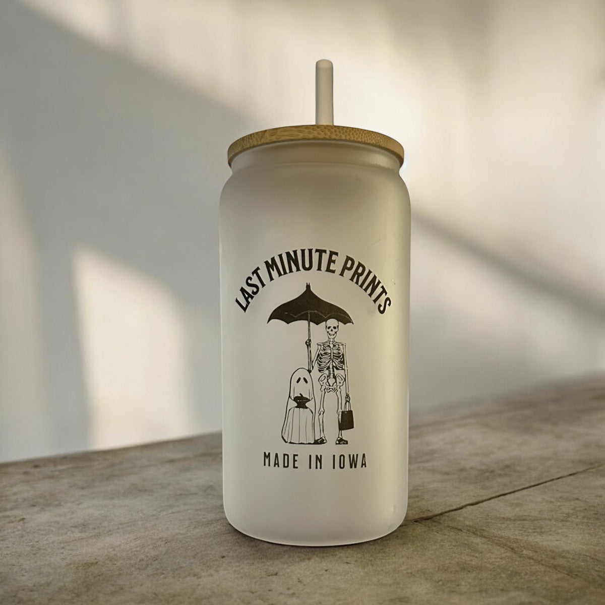 Last Minute Prints Frosted Cup