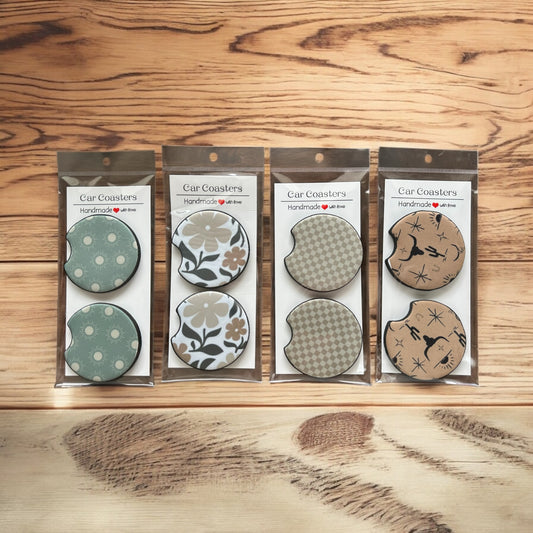 Neoprene Car Cup Holder Coasters